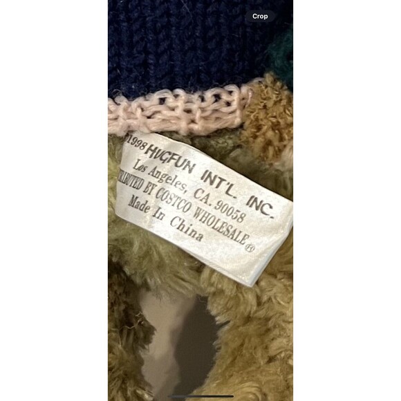 Lot Of 5 Christmas Bears 1998 Hugfun International - Picture 2 of 7